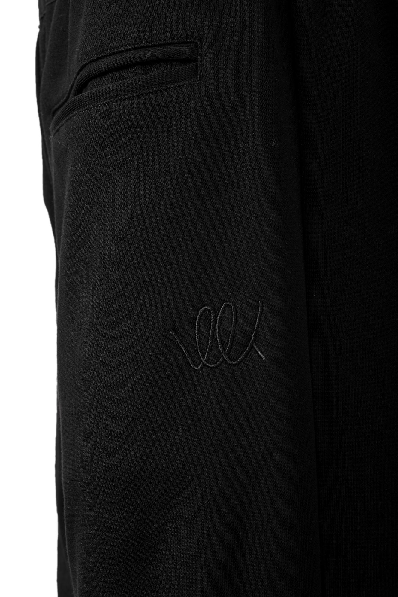 Nylon knit reversible sweatpants